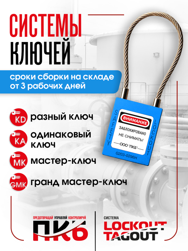 Коррозионностойкий замок, нержавеющая дужка L-200 мм (h-100 мм) Ø 3,2 мм ПКБ-ЗСЛ412 Коррозионностойкий замок, нержавеющая дужка L-200 мм (h-100 мм) Ø 3,2 мм ПКБ-ЗСЛ412